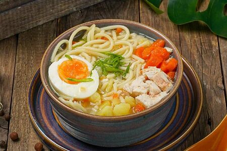 Суп лапша куриная