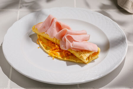 Омлет с ветчиной и сыром