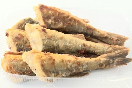 Минтай жаренный