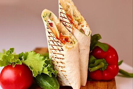 Шаурма вегетарианская