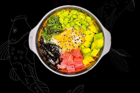 Поке с лососем