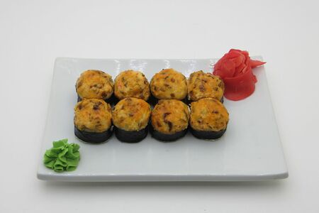 Запечённый острый с угрем