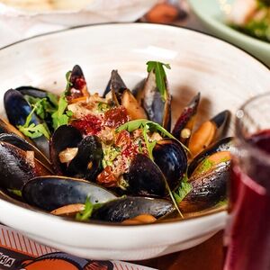 Мидии голубые