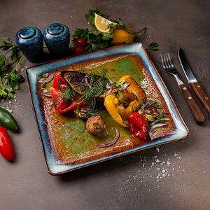 Овощи на мангале