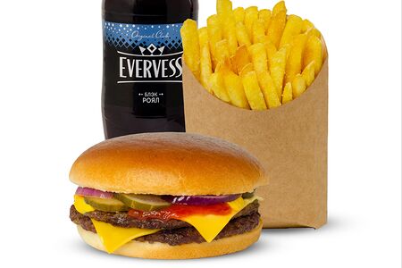 Комбо с Двойным Гранд Чизбургером