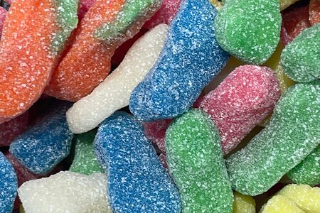 Стопы в кислой обсыпке