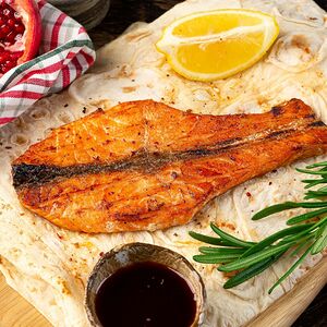 Стейк из семги