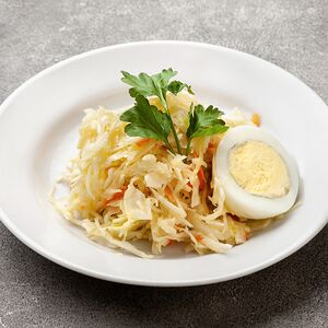 Салат Капустный с яйцом
