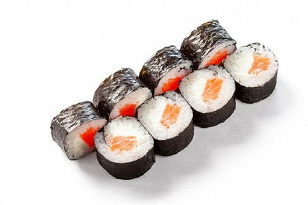 Ролл с лососем и сыром