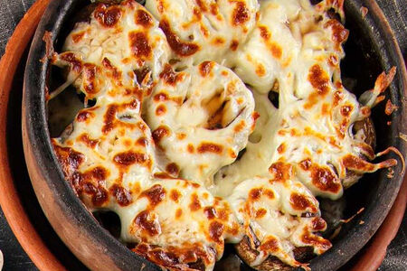 Грибы на кеци