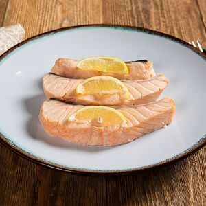 Стейк Лосось