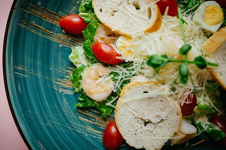 Цезарь с креветками