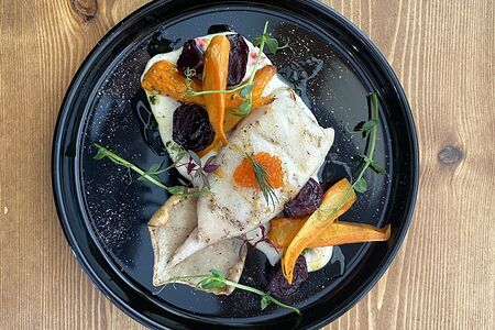 Кальмар фаршированный