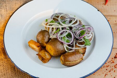 Картошка с курдюком