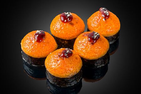 Ролл запеченный Креветка хот 5 шт