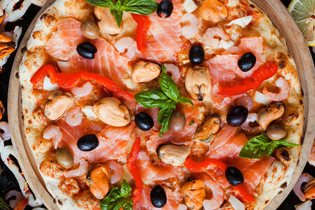 Пицца Морская 36 см