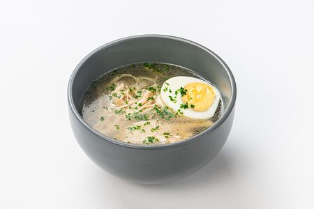 Наваристый куриный суп