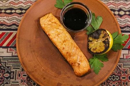 Стейк из семги