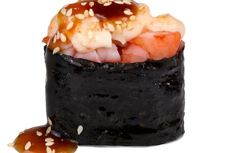 Гункан гриль с креветкой