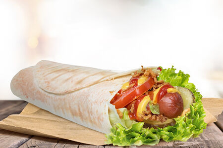 Ролл Папа с куриной колбаской