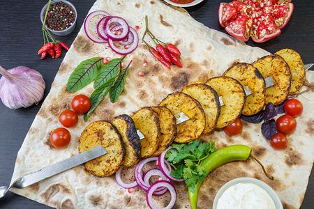 Картофель на углях