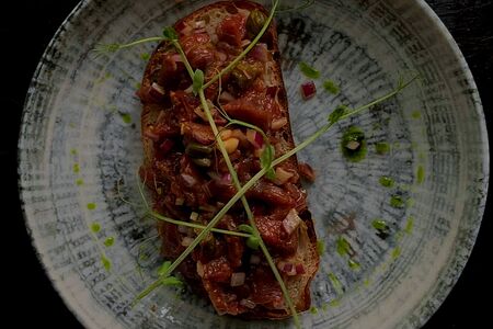 Трюфельный тартар из говядины