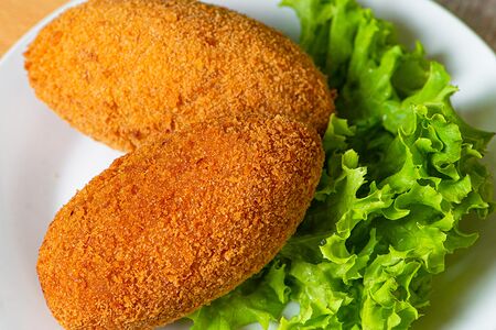 Котлета по-киевски с маслом