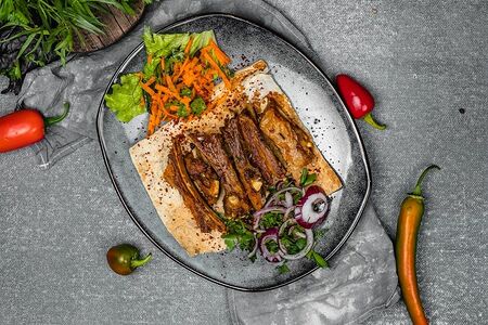 Шашлык из бараньих рёбрышек