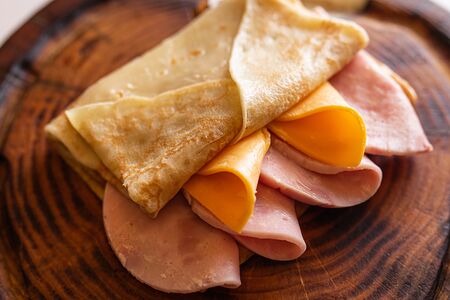 Блин ветчина-сыр Xl