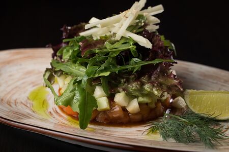 Тартар из лосося