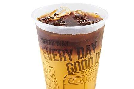 Холодный апельсиновый кофе (Бамбл)