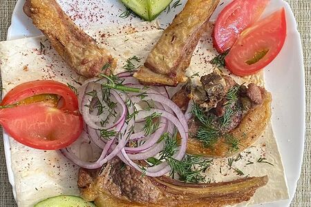 Шашлык из бараньей мякоти