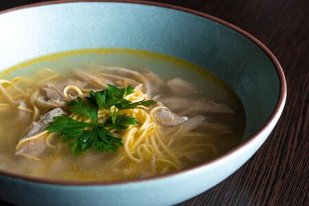 Суп-лапша с курицей