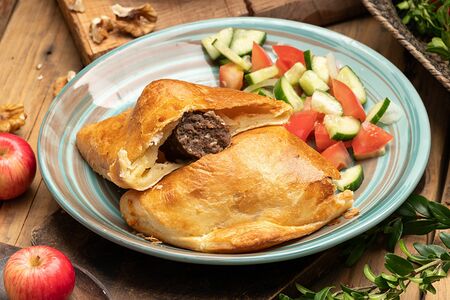 Хачапури с люля- кебаб