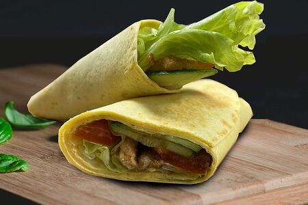 Тортилья с лососем