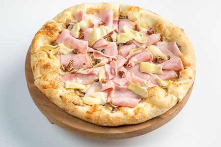 Трюфельная с ветчиной, артишоками и орехом пекан