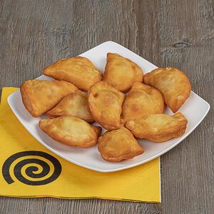 Вареники жареные