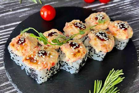 Запеченные роллы Камикадзе