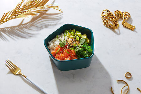 Поке с лососем