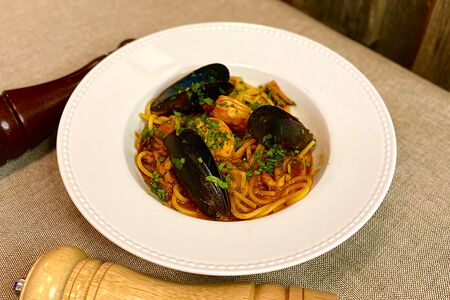 Паста с морепродуктами