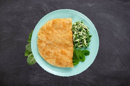 Чебурек с зеленью