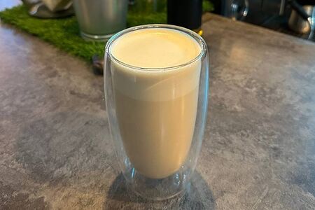 Арахисово-сырный раф