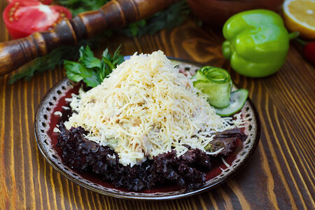 Салат Русская красавица