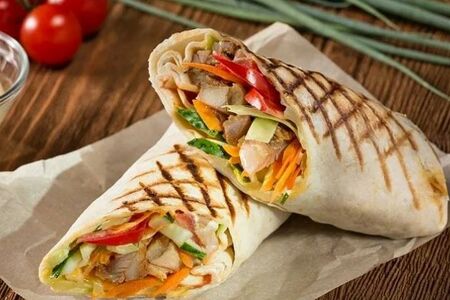 Шаурма со свининой