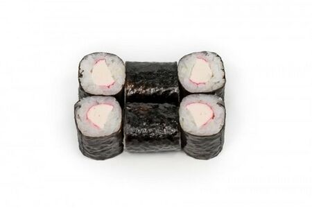 Классический ролл с крабом