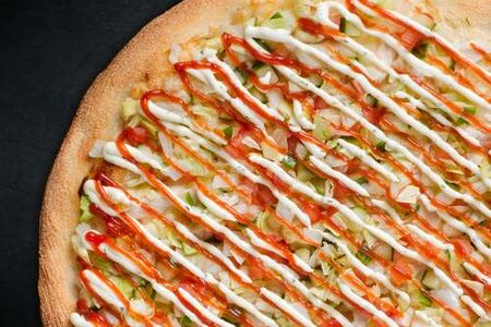 Пицца Аль-Шам (тонкое тесто)