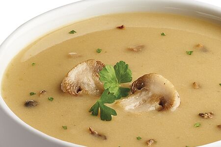 Суп-пюре из грибов и картофеля