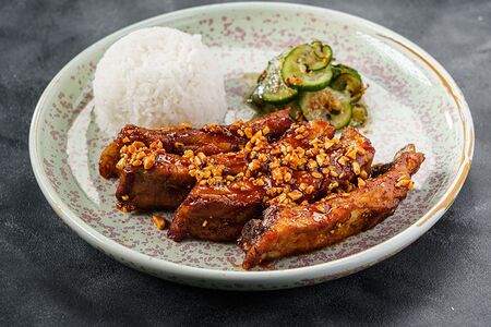 Свиные ребра по-сычуаньски