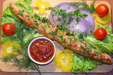 Люля-кебаб из курицы