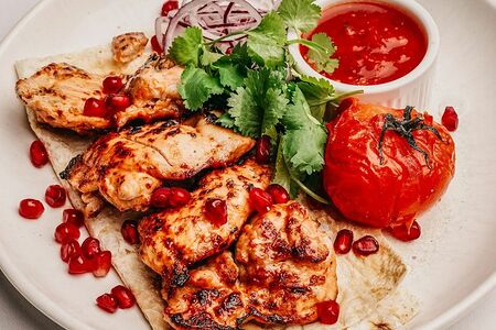 Шашлык из куриного бедра